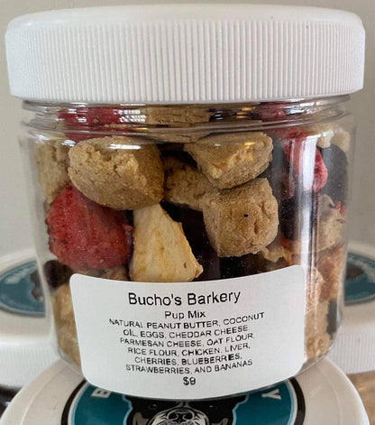 Bucho's Barkery Pup Mix: Large Container