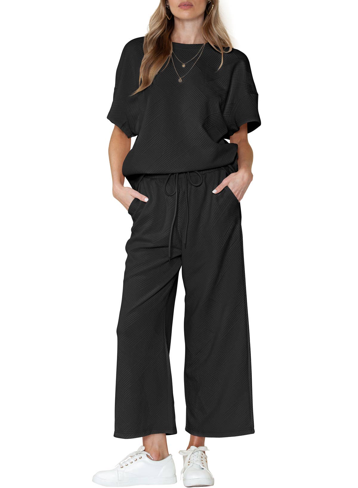 Ribbed Two Piece Lounge Set