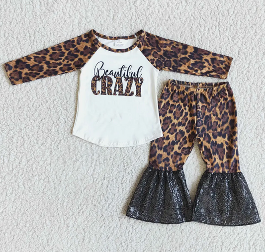 Crazy Leopard Bell Set - Bella Rosa Boutique