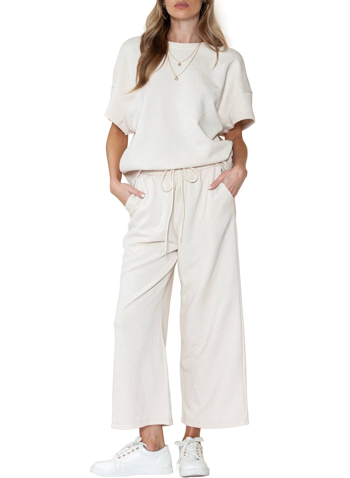 Ribbed Two Piece Lounge Set