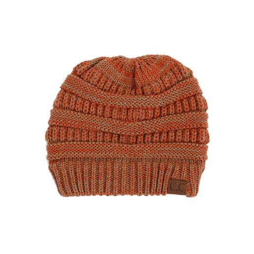 Two Tone Knit Beanie