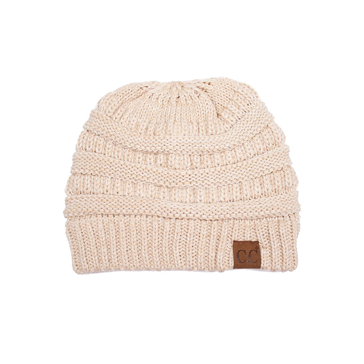 Two Tone Knit Beanie