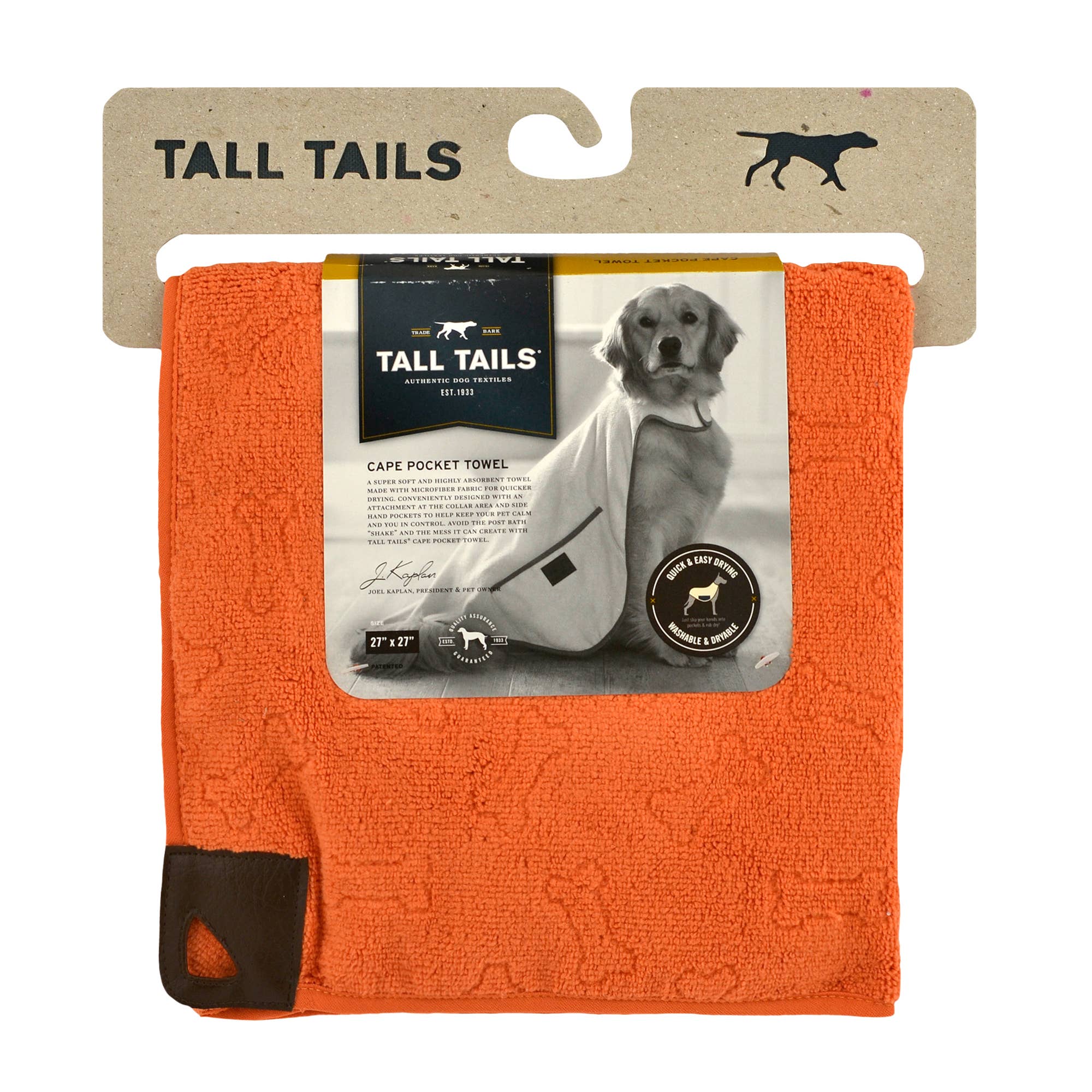 Tall Tails Terry Pup Cape
