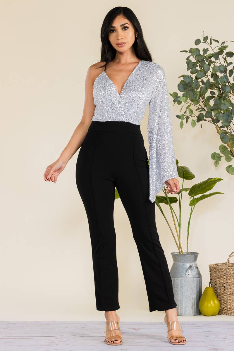 Sequin Jumpsuit