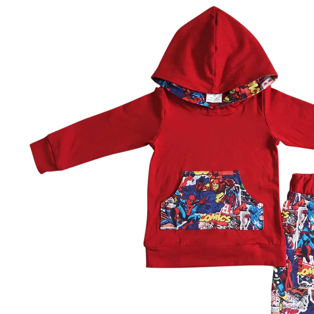 Red hoodie - Boys