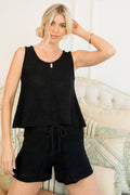 Knit Short and Tank Set