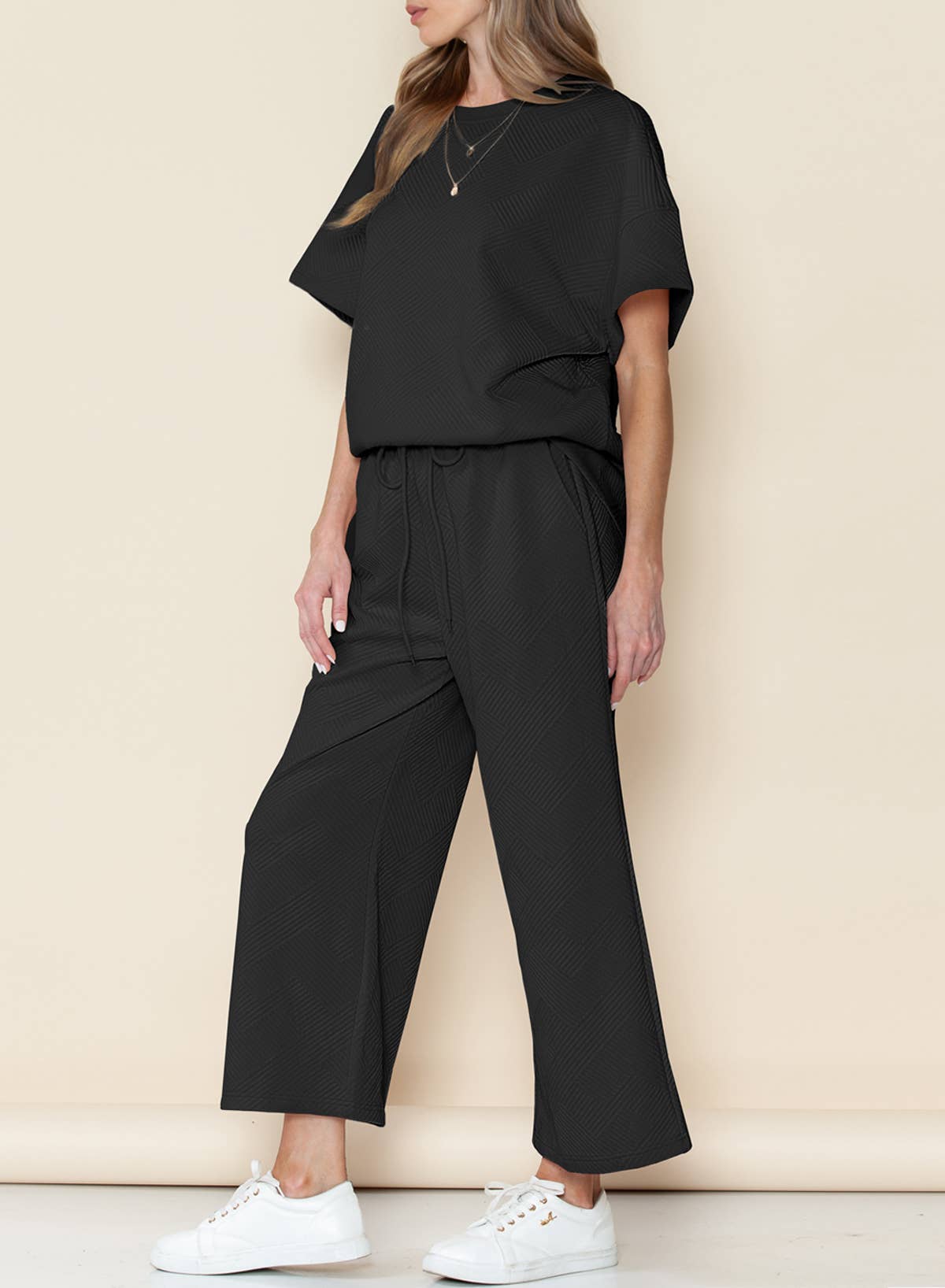 Ribbed Two Piece Lounge Set