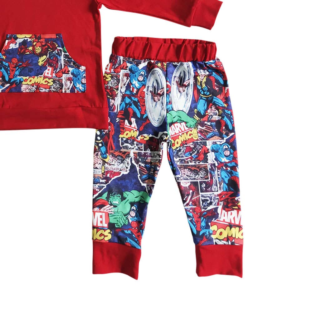 Red hoodie - Boys