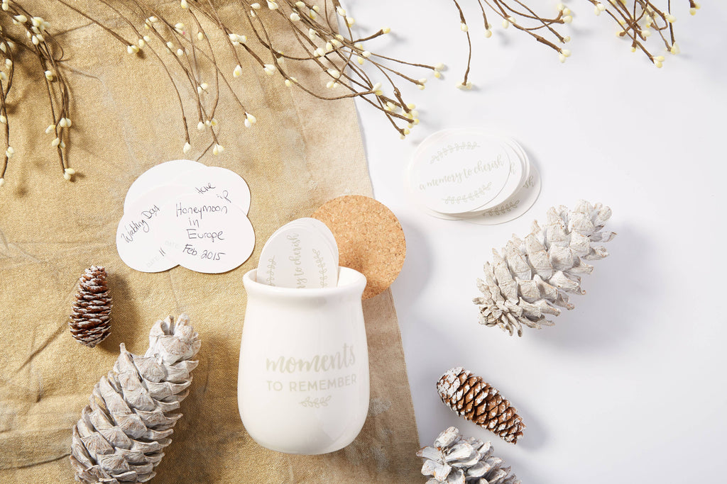 Gratitude Jar Set – Ceramic Jar + 50 Gratitude Cards