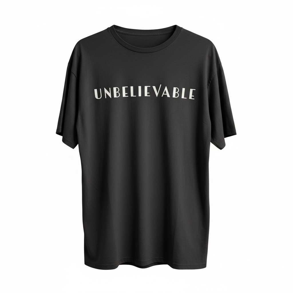 Custom Vinyl Imprint T-Shirt