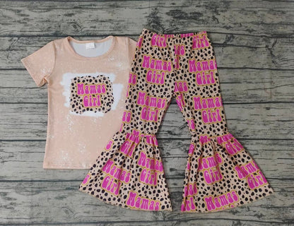 Mama’s Girl Hot Pink Bell Set - Bella Rosa Boutique