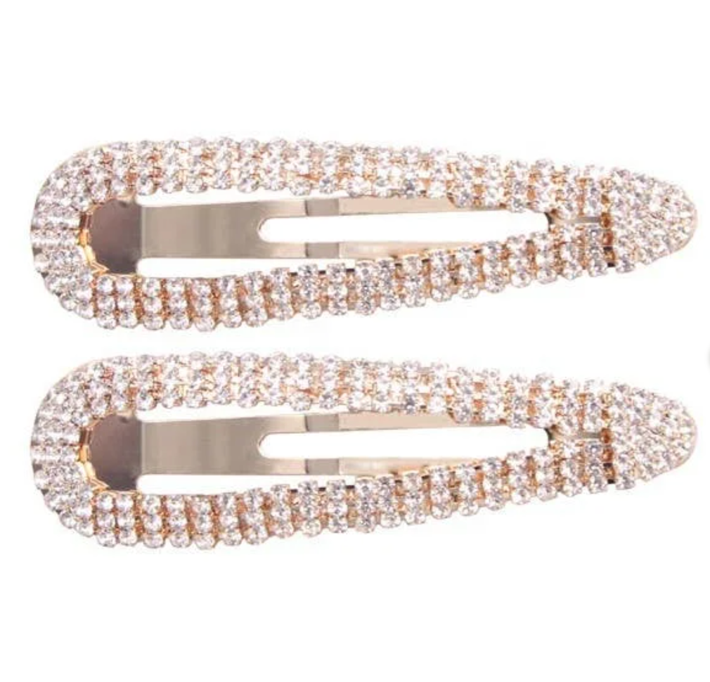 Rhinestone Hair Clip - Bella Rosa Boutique