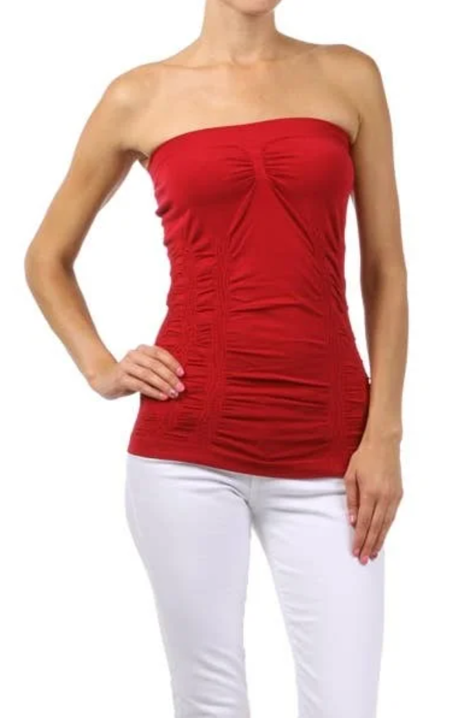 Corset Tube Top - Bella Rosa Boutique