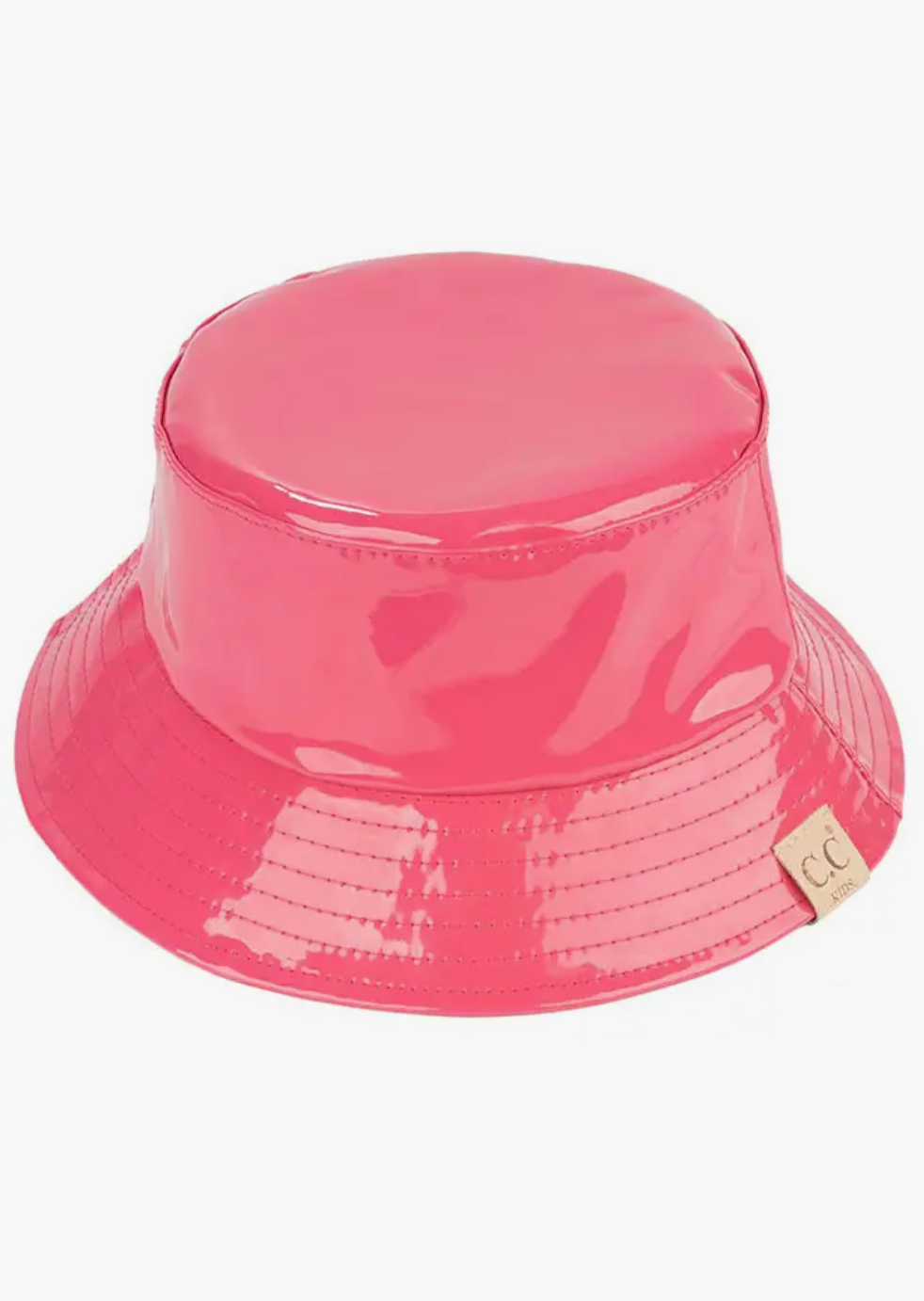 Kids Shiny Rain Bucket Hat - Bella Rosa Boutique