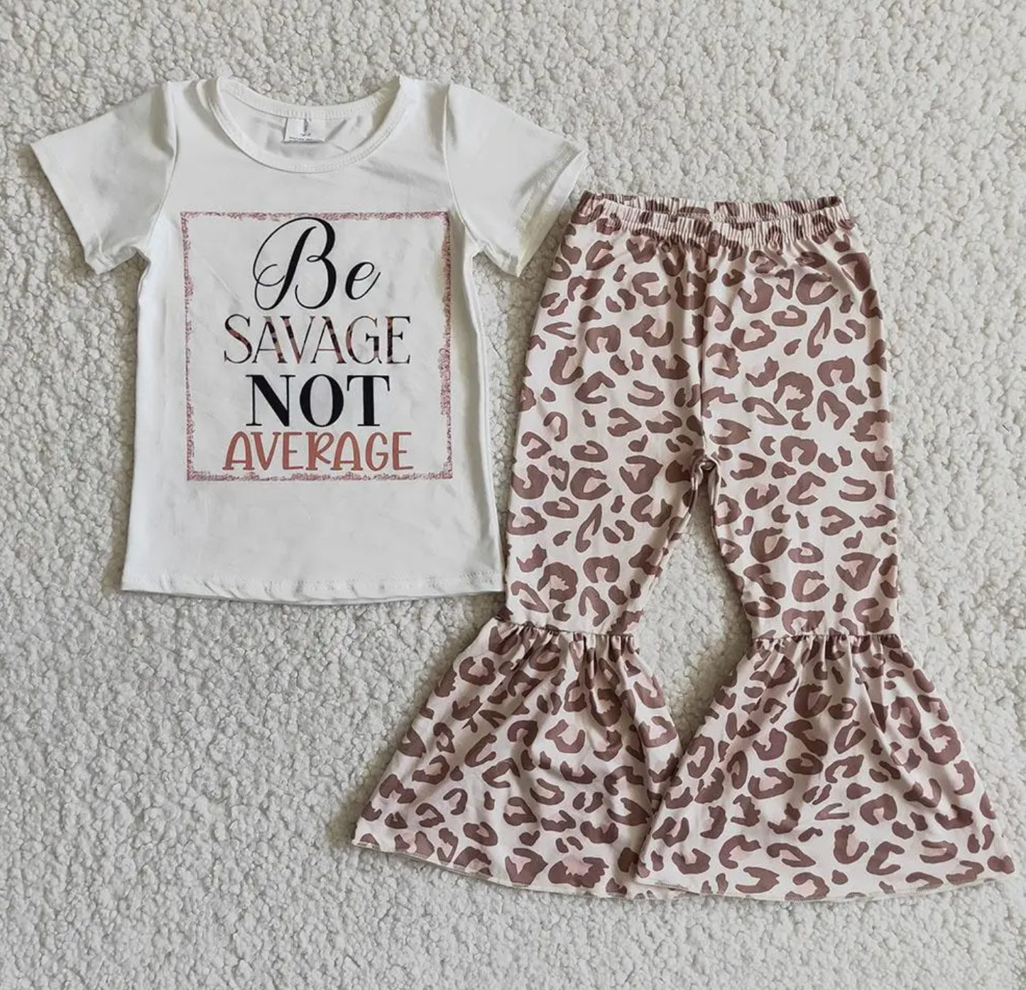 Savage Leopard Bell Set - Bella Rosa Boutique