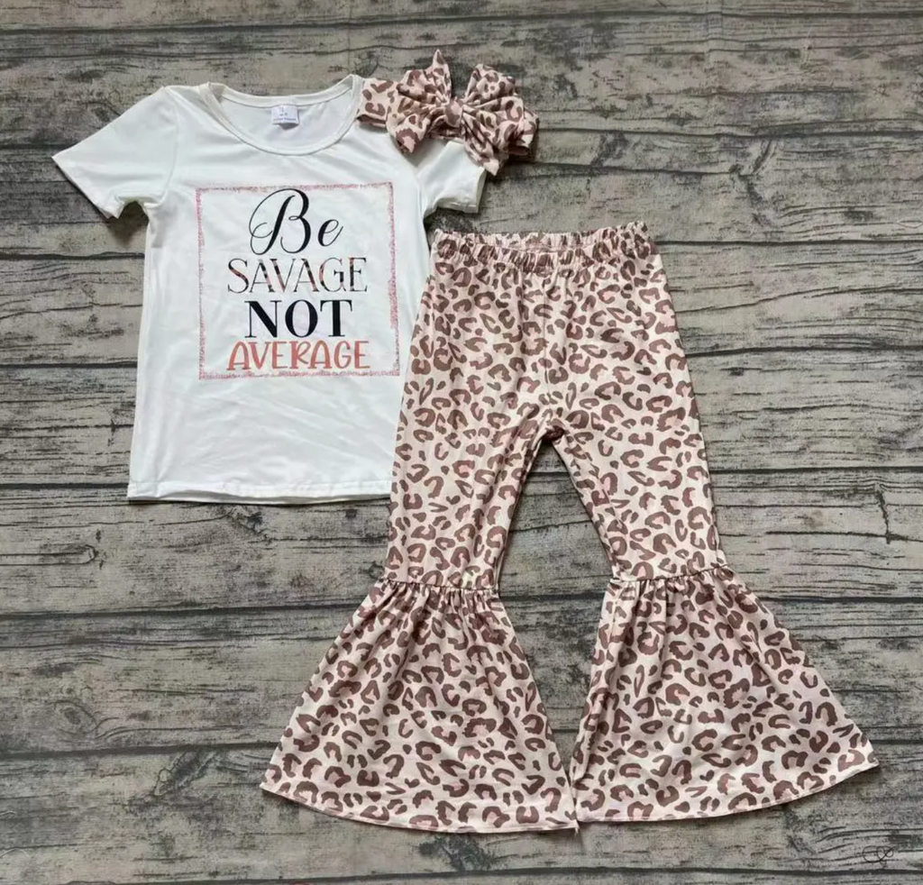 Savage Leopard Bell Set - Bella Rosa Boutique