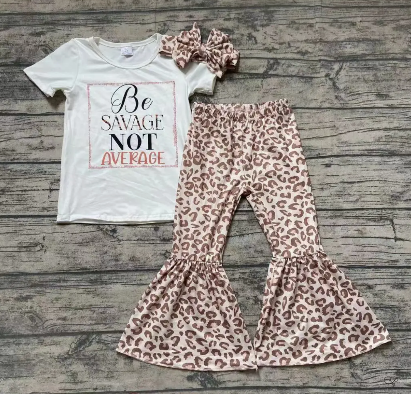 Savage Leopard Bell Set - Bella Rosa Boutique