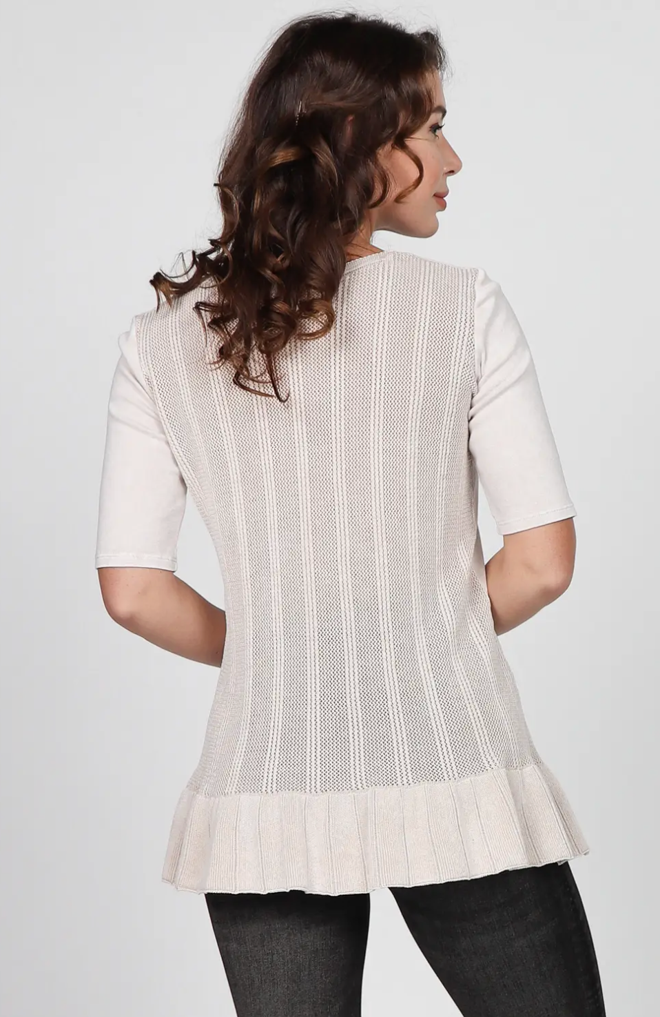 Flared Hem Tunic - Bella Rosa Boutique