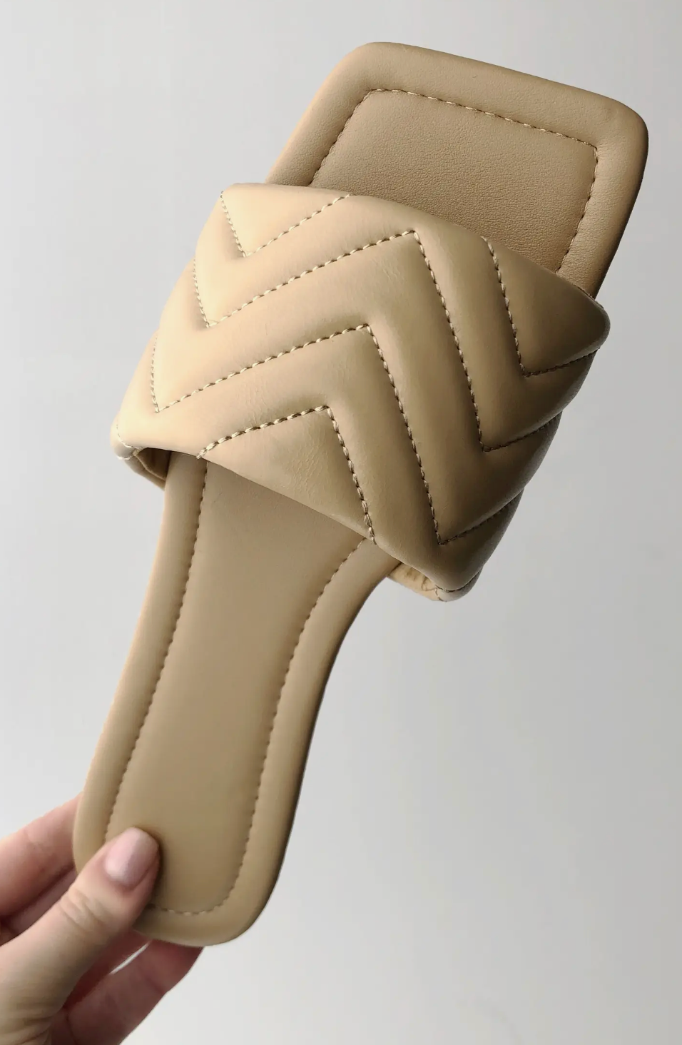 Mocha Slider Sandals - Bella Rosa Boutique