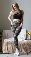 Army Camouflage Leggings - Bella Rosa Boutique