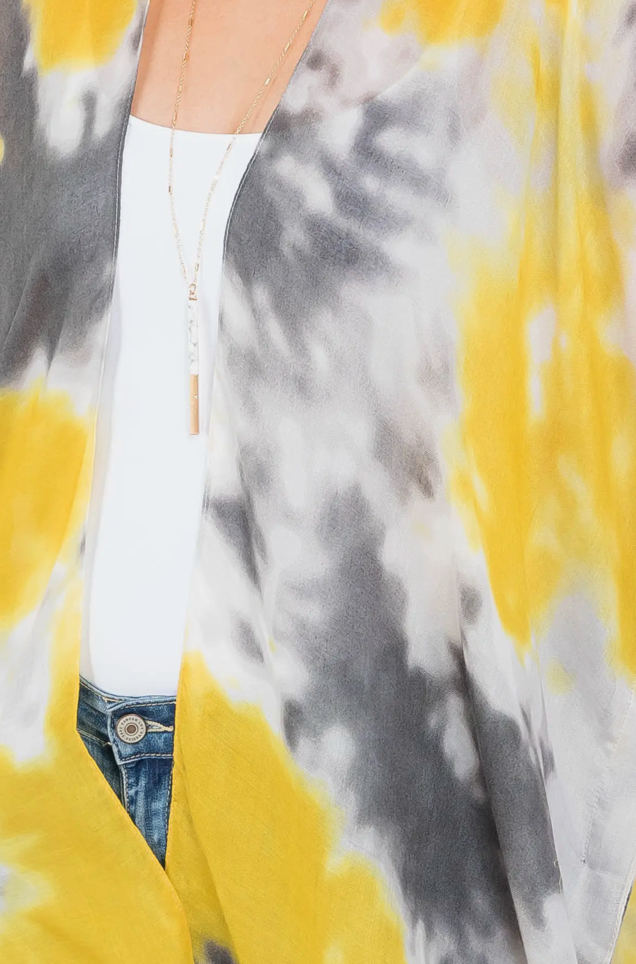 Tie Dye Kimono - Bella Rosa Boutique