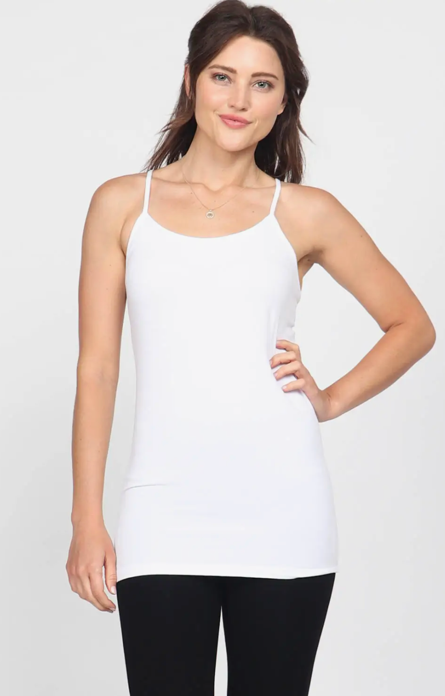 Spaghetti Strap Cami - Bella Rosa Boutique