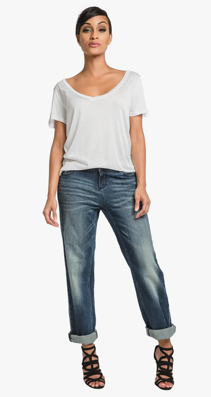 Curvy Boyfriend Vintage Jeans