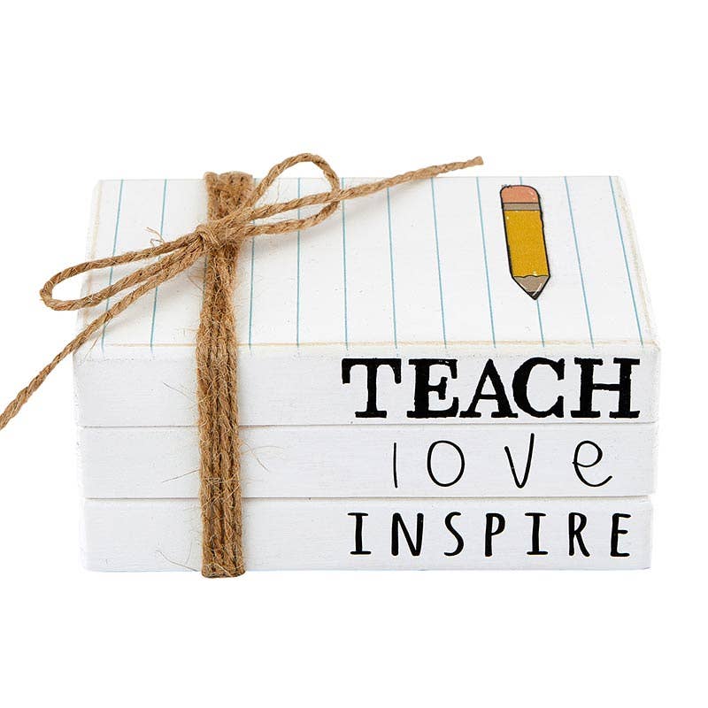 Teach • Love • Inspire Book Block
