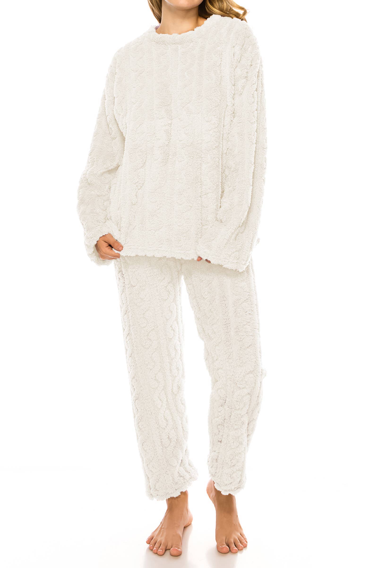 Sherpa Fleece Lounge Set