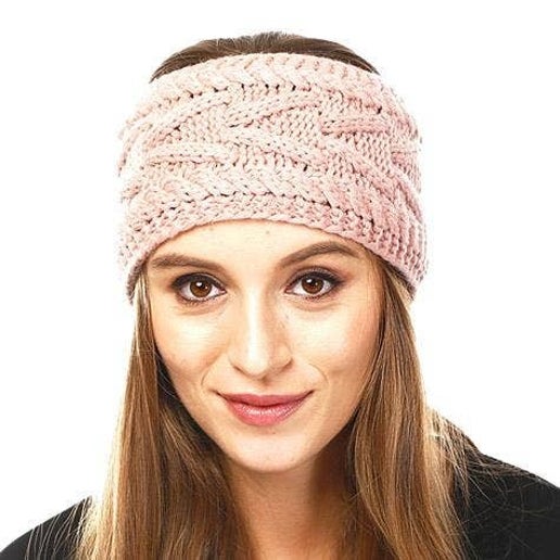 Cable Knit Earmuff Headband