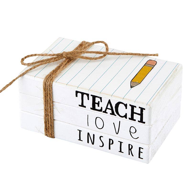 Teach • Love • Inspire Book Block