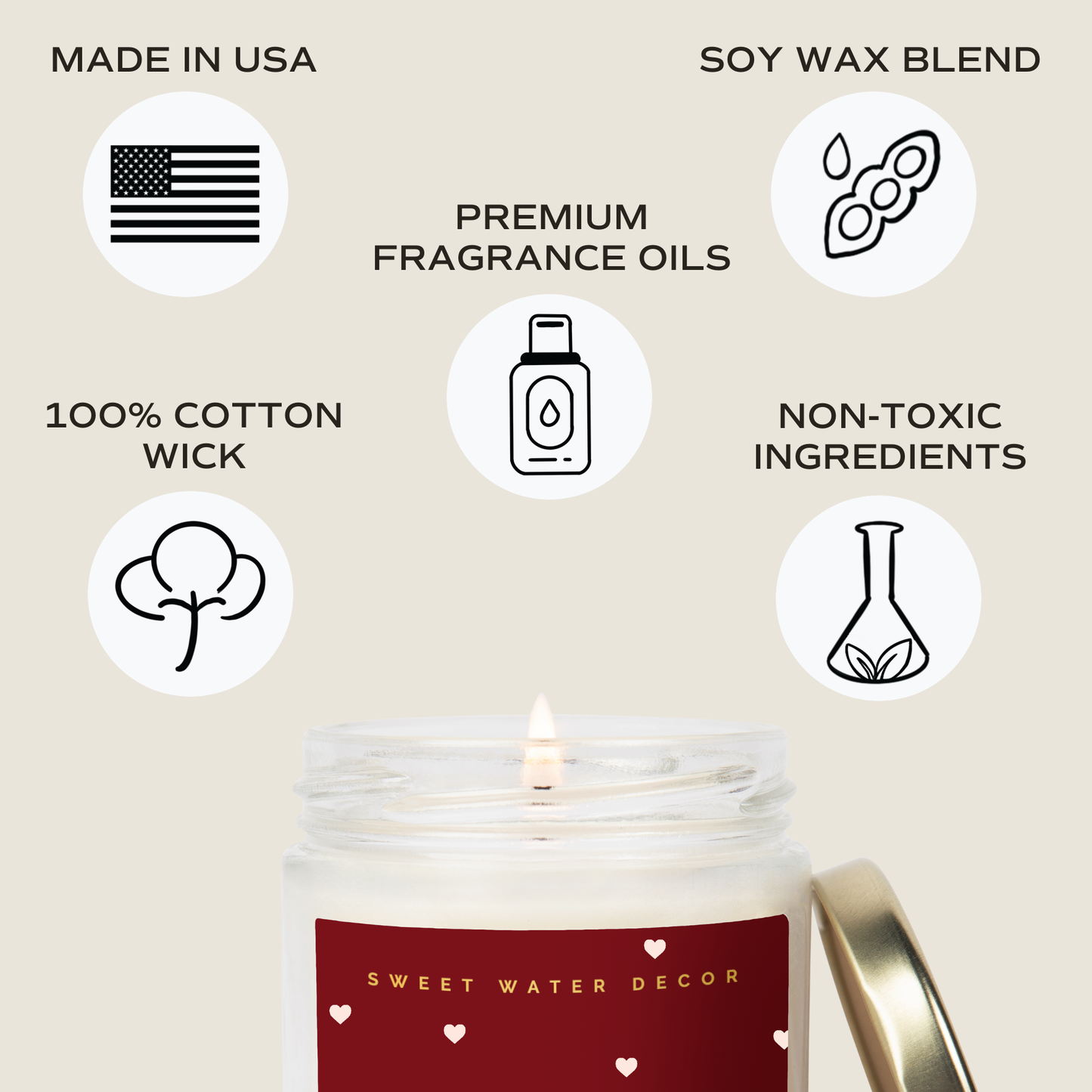 Love You Soy Candle