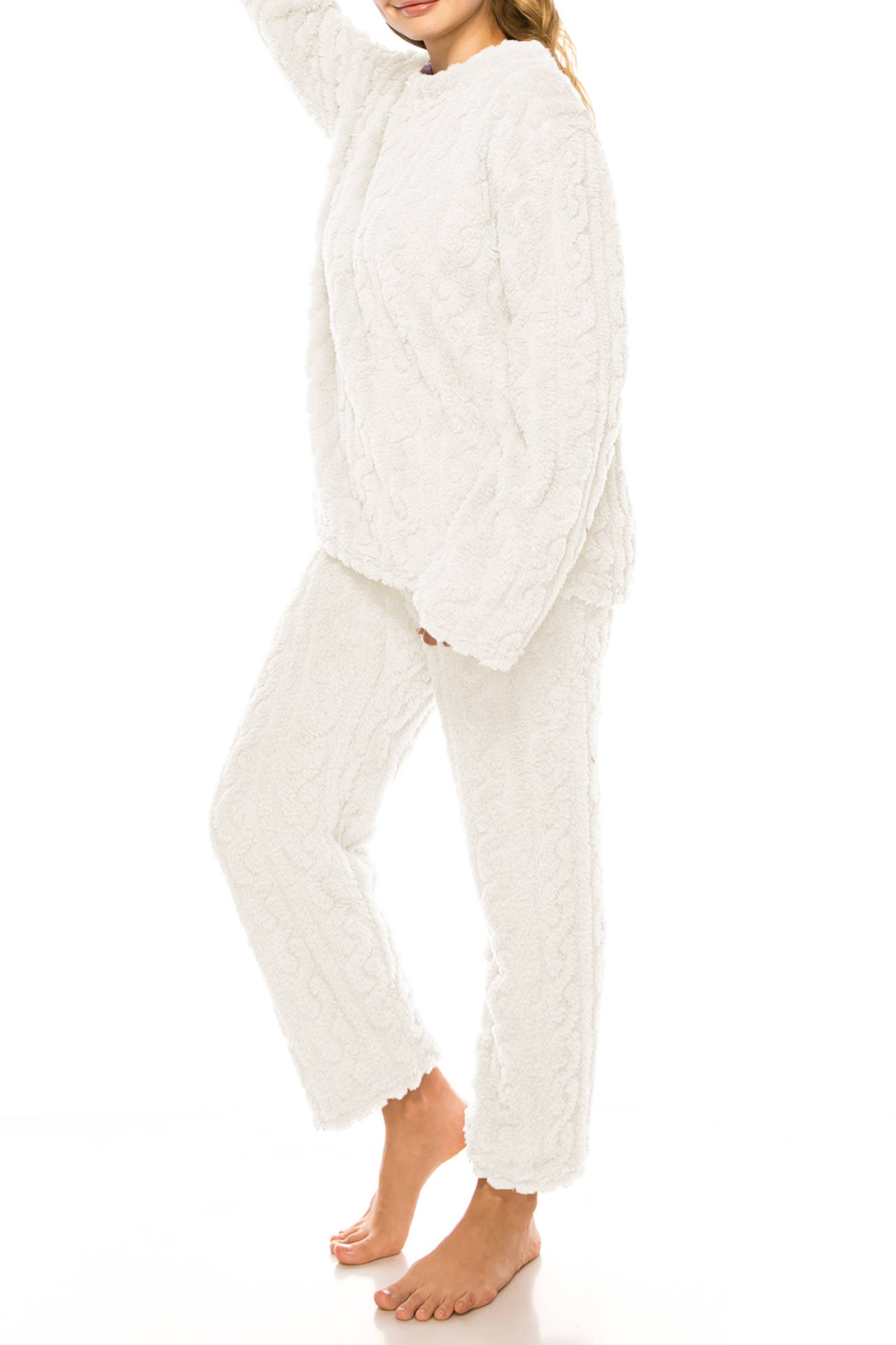 Sherpa Fleece Lounge Set