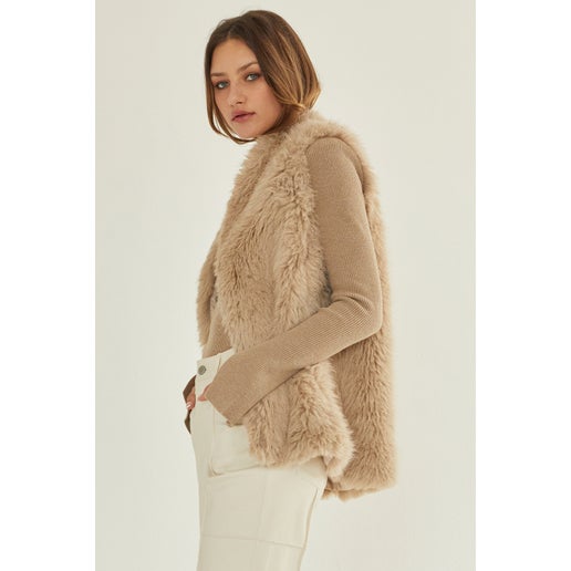 Faux Fur Vest