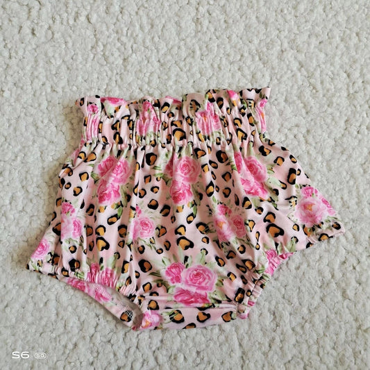 Leopard Floral Bloomers