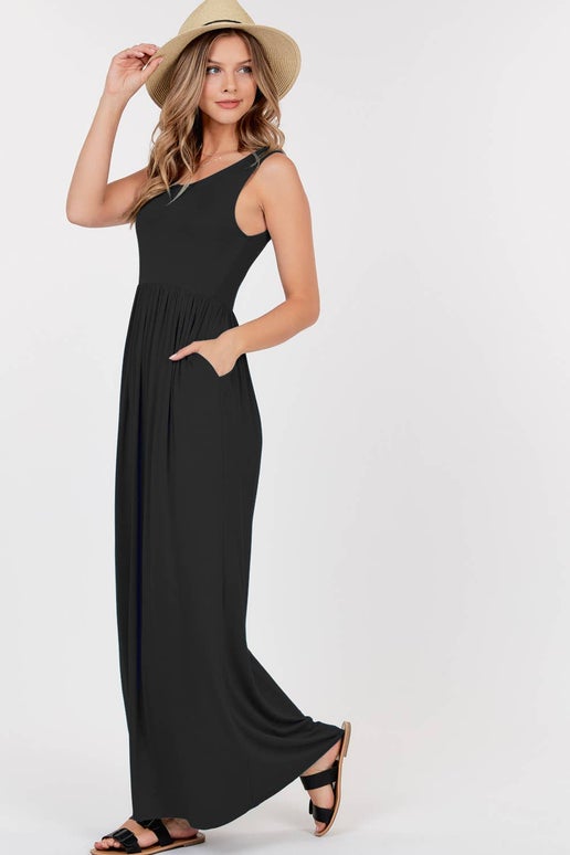 Empire Waist Maxi Dress