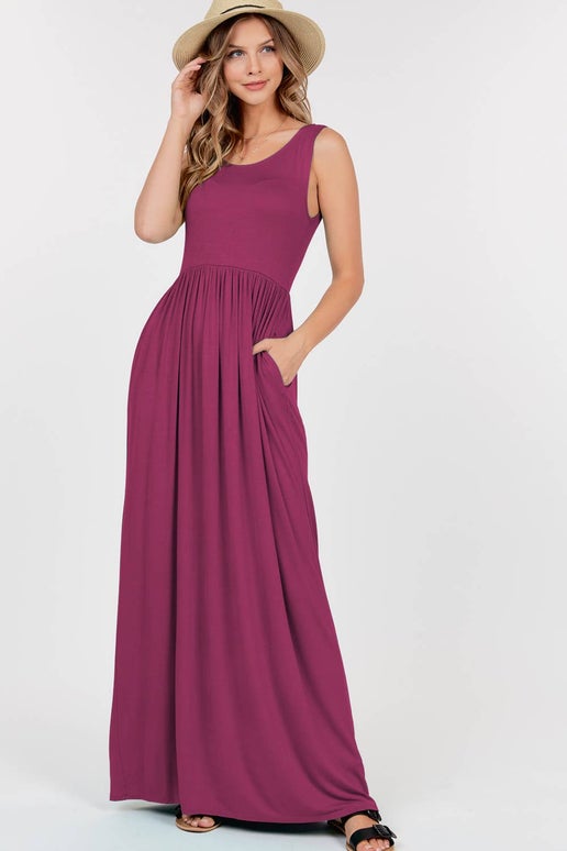 Empire Waist Maxi Dress