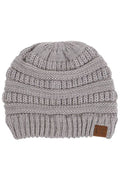 Two Tone Knit Beanie