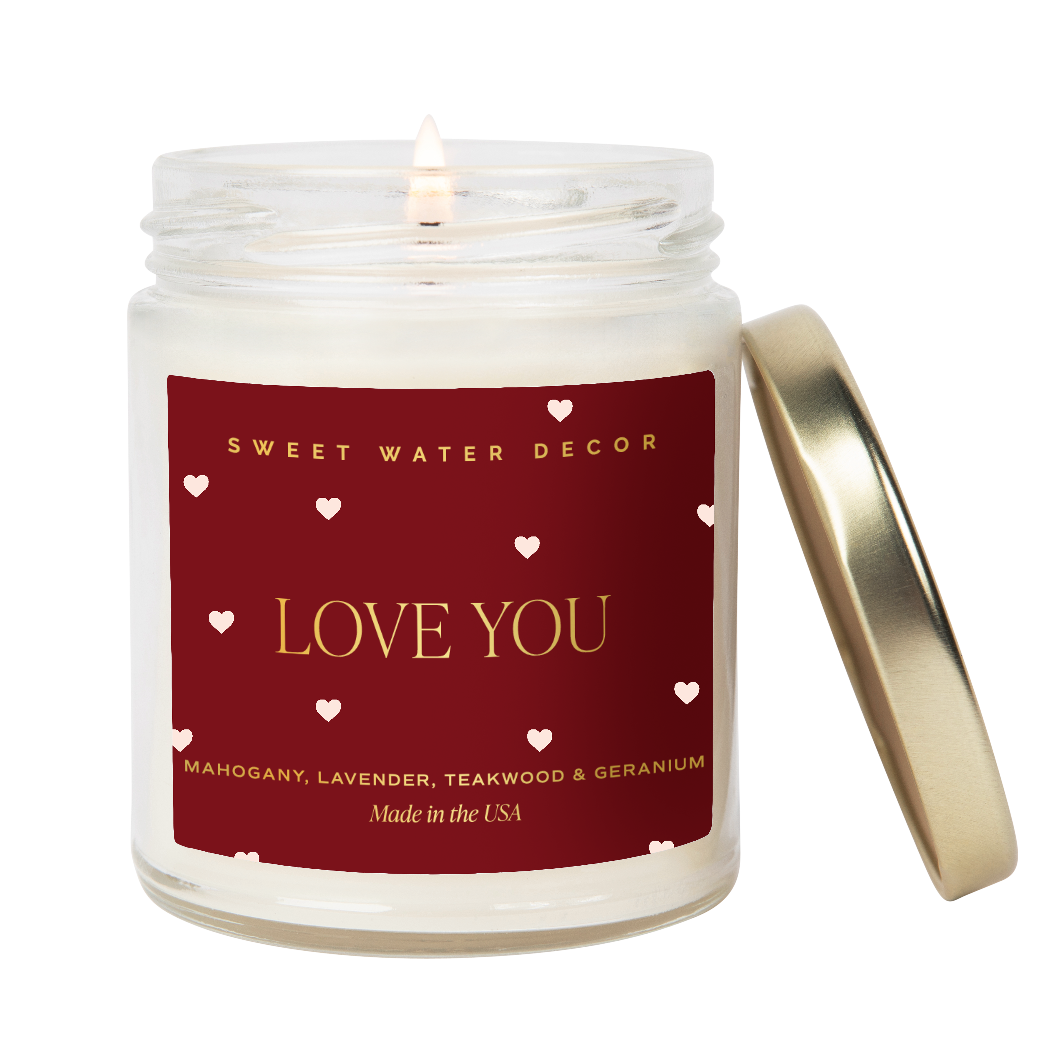 Love You Soy Candle
