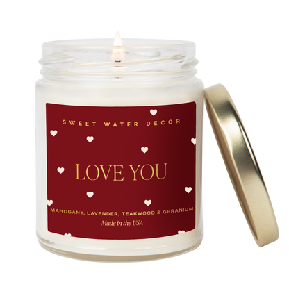 Love You Soy Candle