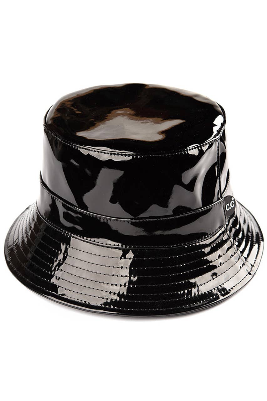 C.C Shiny Rain Bucket Hat - Bella Rosa Boutique
